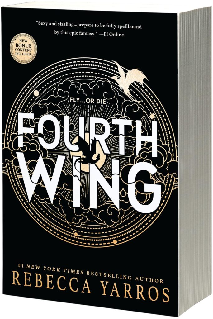 Fourth Wing Book Cover