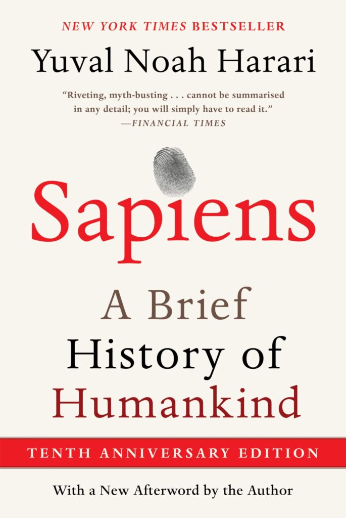 Sapiens A Brief History of Humankind Book Cover