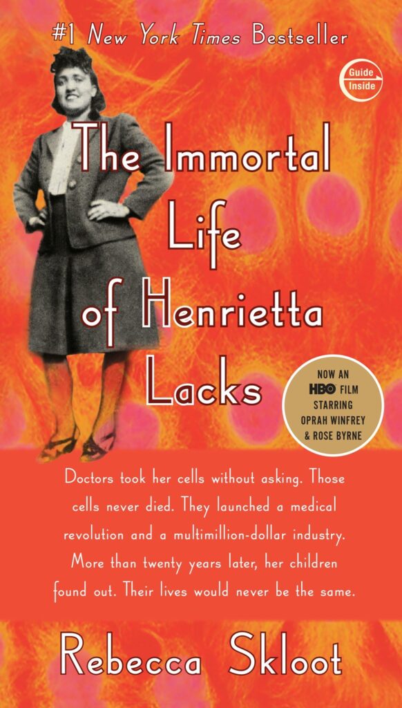 The Immortal Life of Henrietta Lacks Book Cover